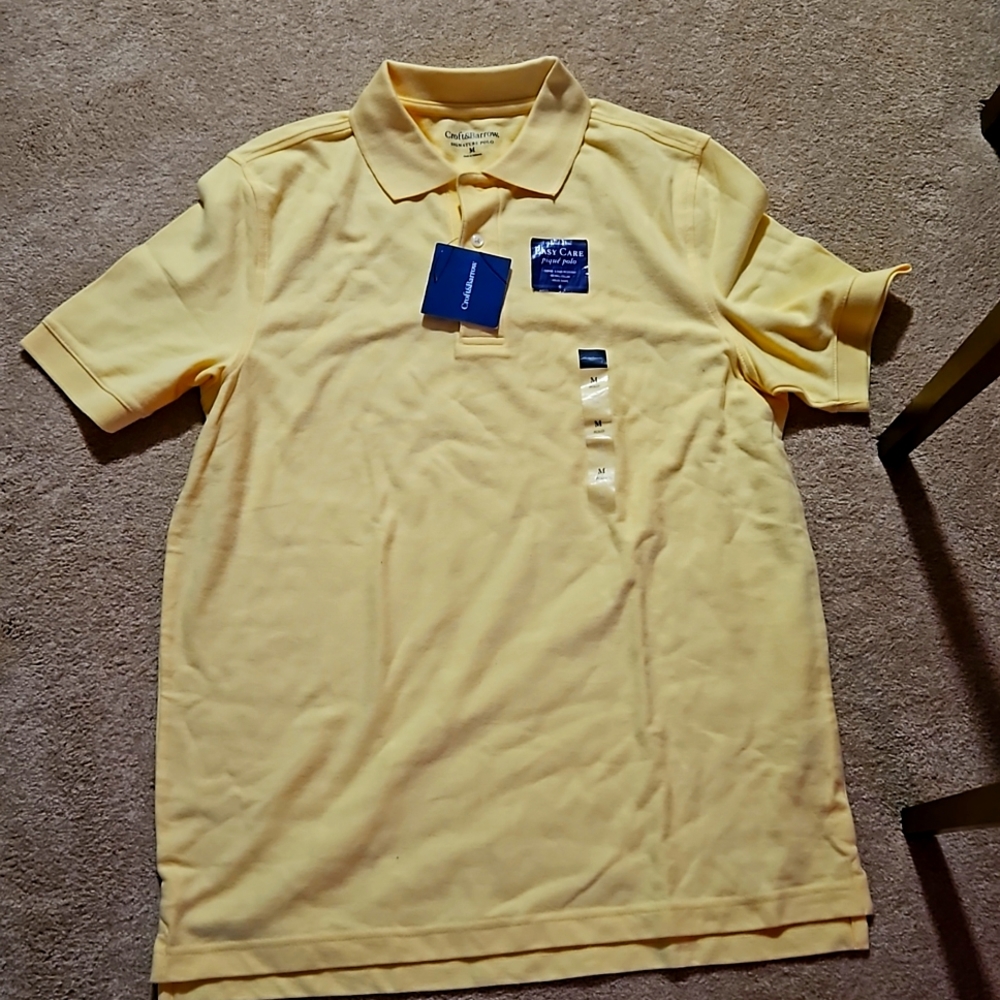 Croft and borrow mens polo shirt medium .